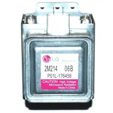 Магнетрон LG 2M214-06B 700W 4 пластины 6 отверстия разъем перпендикулярно