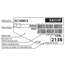 Компрессор Secop SC 18 MLX (R-404) (W при +7,2° 3142Вт) среднетемпературный