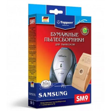 Комплект мешков (5шт) для пылесосов Samsung + Фильтр Topperr SM 9